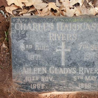 RIVERS Charles Hardcastle 1871-1949 &amp; Aileen Gladys 1882-1958