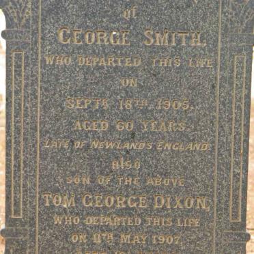 SMITH George -1905 &amp; Isabella -1919 :: SMITH Tom George Dixon -1907