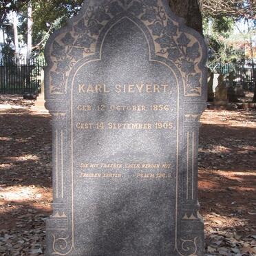 SIEVERT Karl 1956-1905