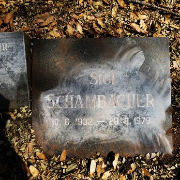 SCHAMBACHER Sigl 1932-1979