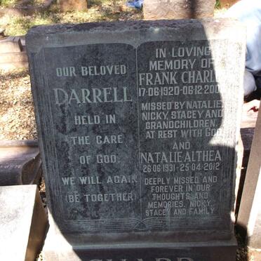SHARP Frank Charles 1920-2001 & Natalie Althea 1931-2012 :: SHARP Darrell