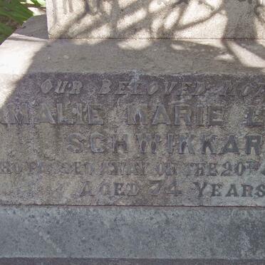 SCHWIKKARD Amalie Marie Louisa -1909
