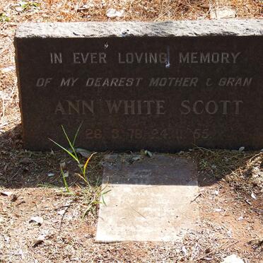 SCOTT Ann White 1876-1955