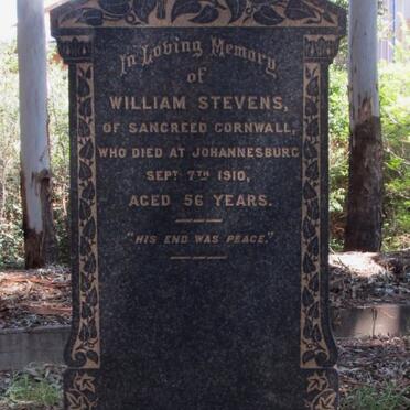 STEVENS William -1910