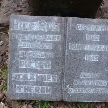 THERON Pieter Johannes 1882-1945 & Louisa Katharina LUBBE 1863-1940_1