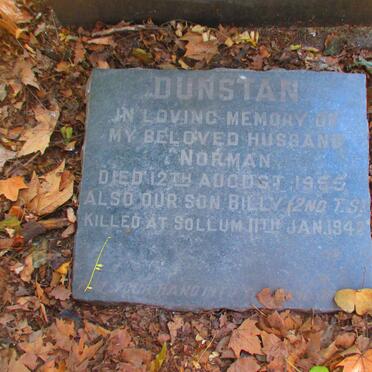 DUNSTAN Norman -1955 :: DUNSTAN Billy -1942