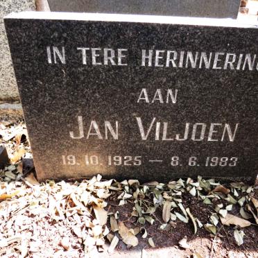 VILJOEN Jan 1925-1983