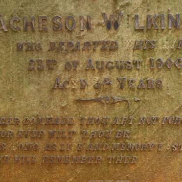 WILKINSON Acheson -1906