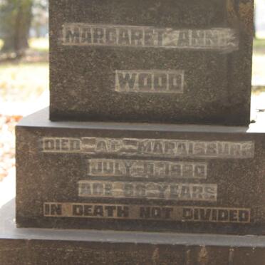 WOOD Margaret Annie -1920