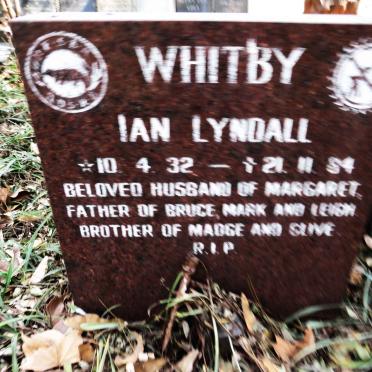 WHITBY Ian Lyndall 1932-1984