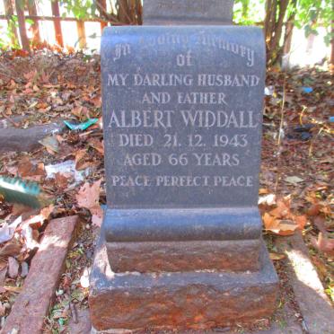 WIDDALL Albert  -1943