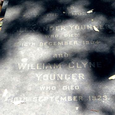 YOUNGER Alexander -1904 :: YOUNGER William Clyne -1923