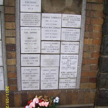 021 Memorial wall