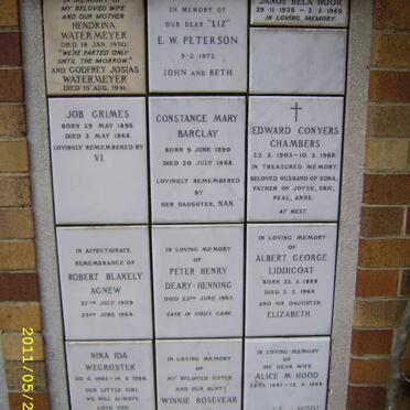 009 Memorial wall