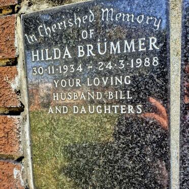 BRUMMER Hilda 1934-1988