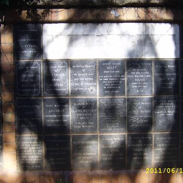 060 Memorial wall