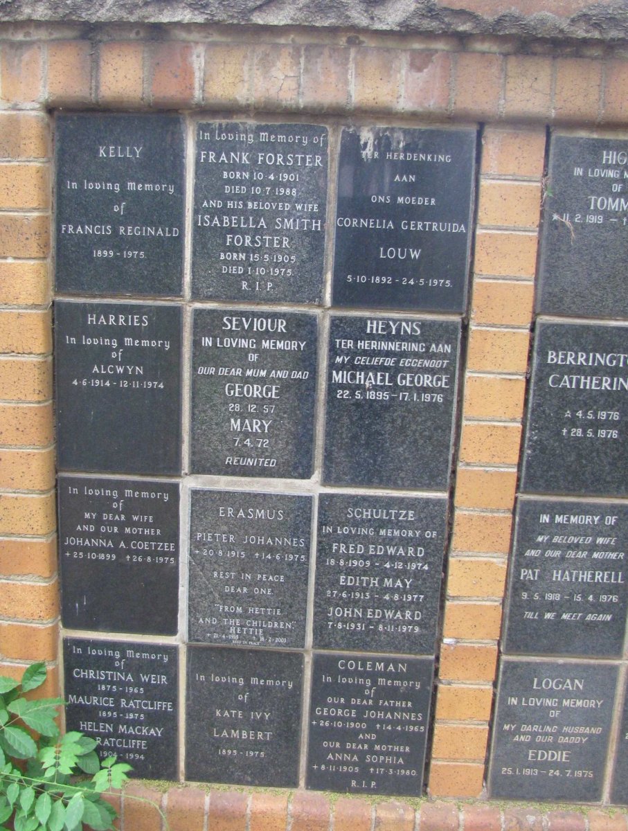 112 Memorial wall 