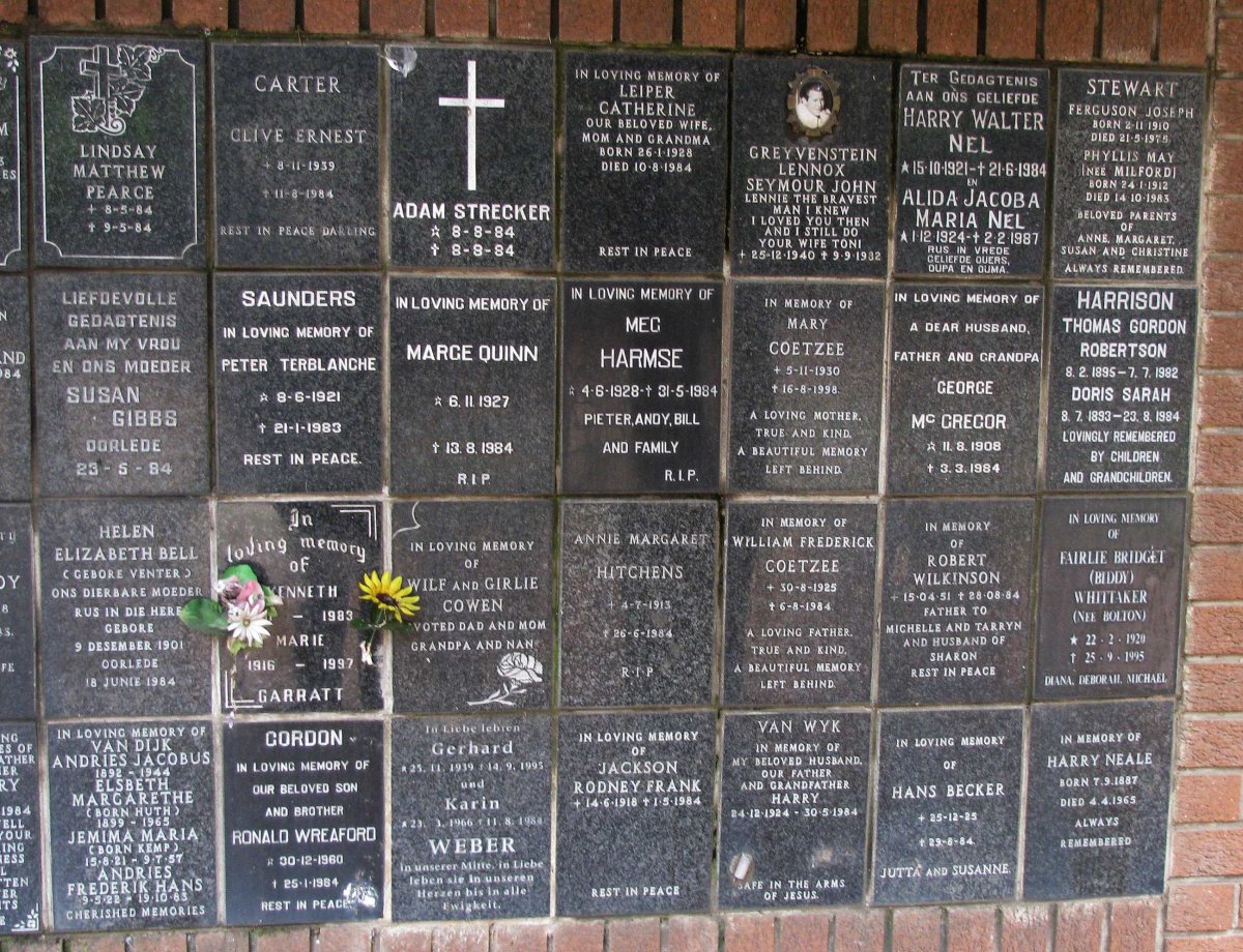 100 Memorial wall 