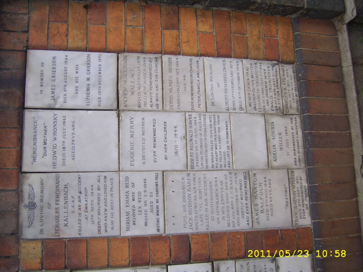 024 Memorial wall