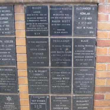 120 Memorial wall 