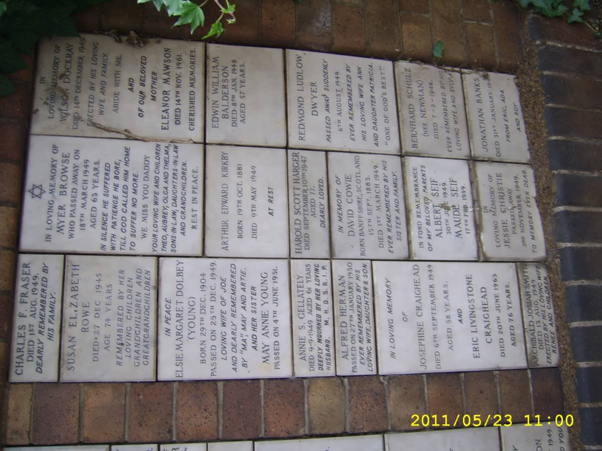 026 Memorial wall