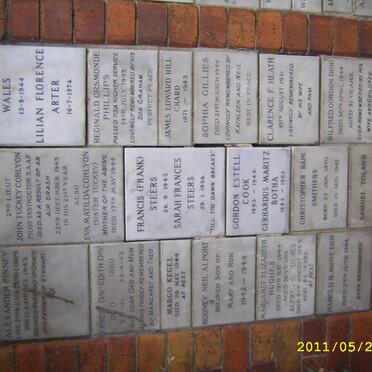 023 Memorial wall