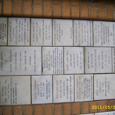 040 Memorial wall