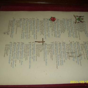 Crematorium Register extract -20th March