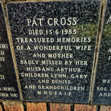 CROSS Pat -1985