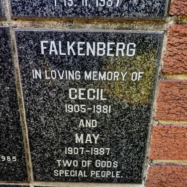 FALKENBERG Cecil 1905-1981 & May 1907-1987