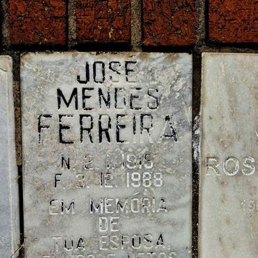 FERREIRA Jose Mendes 1915-1988