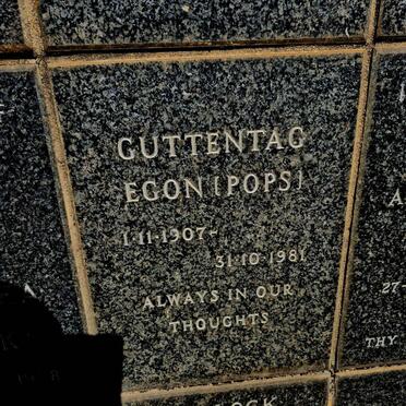 GUTTENTAG Egon 1907-1981