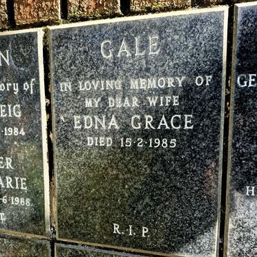 GALE Edna Grace -1985