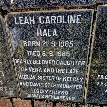 HALA Leah Caroline 1965-1985