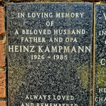 KAMPMANN Heinz 1926-1985