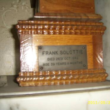 SOLOTTIE Frank -1942