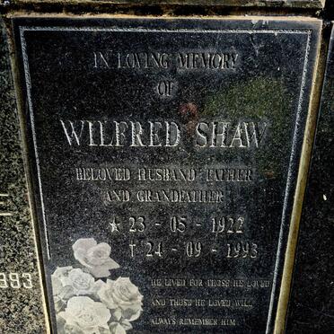 SHAW Wilfred 1922-1993