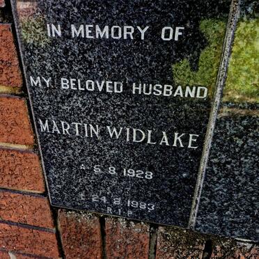 WIDLAKE Martin 1928-1983