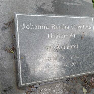 RAUTENBACH Ronaldus 1916-1989 &amp; Johanna Bertha Carolina KENHARDT 1922-2005