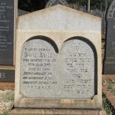 BAILEY David -1943
