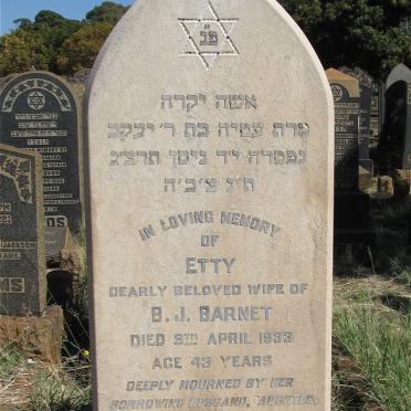 BARNET Etty -1933