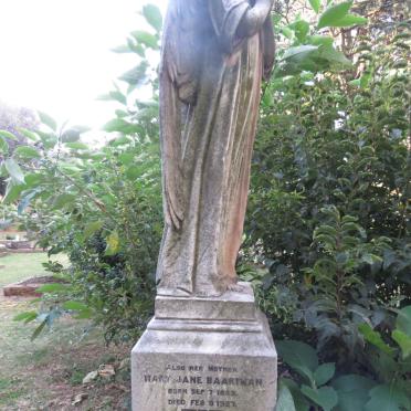 BAARTMAN Mary Jane 1853-1927