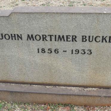 BUCKLAND John Mortimer 1856-1933