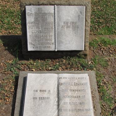 CONRADIE Pieter Willem -1940 &amp; Annie M.E. HENDRIKSZ -1959