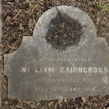 CAIRNCROSS William -1914 &amp; Jeanette Elizabeth -1927