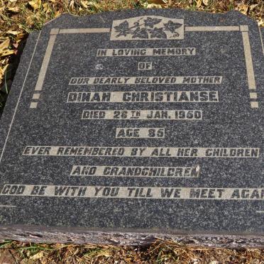 CHRISTIANSE Dinah -1950