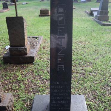 COETZER Cornelius Johannes 1881-1949