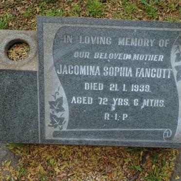 FANCUTT Jacomina Sophia -1939