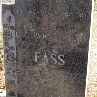 FASS Ludwig -1929 &amp; Mary -1963