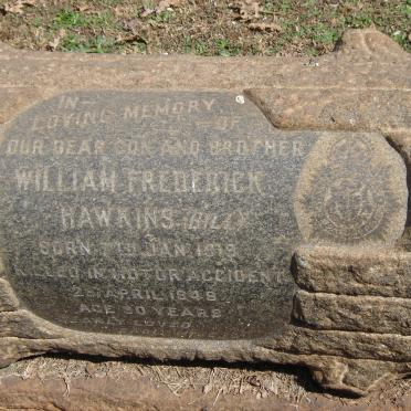 HAWKINS William Frederick 1919-1949